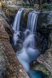 Wasserfall / water fall (Fairy Pools - Isle of Skye / Schottland - Scotland) l&amp;n292