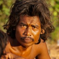Bed&uuml;rftiger / beggar (Kambodscha - Cambodia) People408
